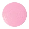 14 cm diameter sömlös DIY-tårtskiva, roterande plattform för dessertdekoration, säker att använda, lätt att städa