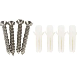 35 cm dubbelradig vinglashållare i rostfritt stål, hängande hylla för bar, kök