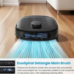 17 Delars Tillbehörssats Kompatibel med Eufy RoboVac E28 Omni/E25 Omni - Huvudborstar, Sidoborstar, Dammpåsar