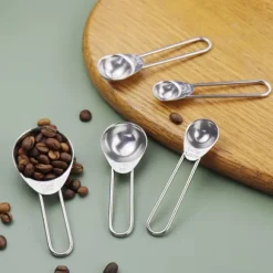 5 förpackningar Måttkopp sked set för bakning matlagning 15/5/2,5/1,25/0,75 ml