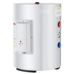 10 Gallon Elektrisk Varmvattenberedare, Instant Hot 1,6Kw, LED-display, Perfekt för Dusch