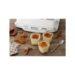 6 Glas Yogurtbehållare Multi Délices Express - Hög Kvalitet och Användarvänlighet XF1001E1