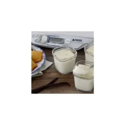 6 Glas Yogurtbehållare Multi Délices Express - Hög Kvalitet och Användarvänlighet XF1001E1