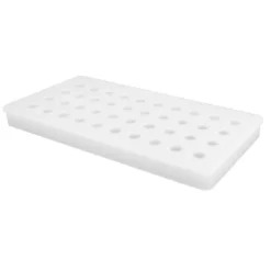 40 hål silikon isbollsform isbitsform för partybartillbehör transparent