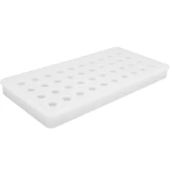 40 hål silikon isbollsform isbitsform för partybartillbehör transparent