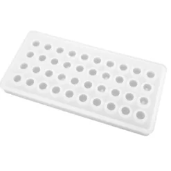 40 hål silikon isbollsform isbitsform för partybartillbehör transparent