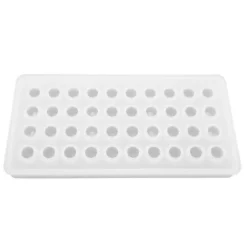 40 hål silikon isbollsform isbitsform för partybartillbehör transparent