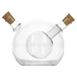 2 i 1 GLASFLASKA FÖR OLJA OCH ÄTTIKA 480 ml