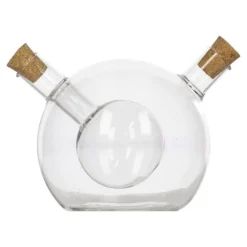 2 i 1 GLASFLASKA FÖR OLJA OCH ÄTTIKA 480 ml