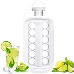 2 i 1 isboll kylande iskub is gör din egen is för kyla dricka flaska