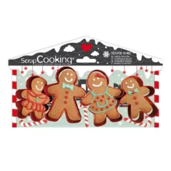 4 kakformar - Pepparkakor