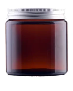 120 ml brun glasburk 58/R3 + lock 4 färger att välja mellan!