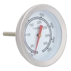 100~700℉ Rostfritt stål BBQ-termometer Temperaturmätare Analog urtavla Dubbel skala