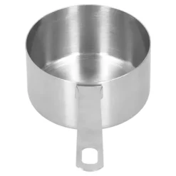 304 rostfritt stål måttkopp kök bakning måttsked med skala matlagningstillbehör 1/2cup