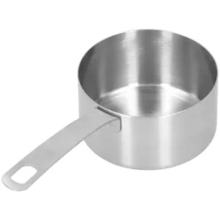 304 rostfritt stål måttkopp kök bakning måttsked med skala matlagningstillbehör 1/2cup