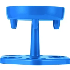 6 Shotglas Dispenser Hållare Roterande Spritdispenser Vinställ Hylla Festtillbehör Blå