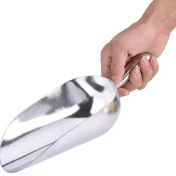 1 st aluminiumlegering kök matbuffé godis sötsaker mjöl isskopa för hemmabar festbruk ny