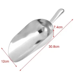 1 st aluminiumlegering kök matbuffé godis sötsaker mjöl isskopa för hemmabar festbruk ny