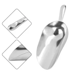 1 st aluminiumlegering kök matbuffé godis sötsaker mjöl isskopa för hemmabar festbruk ny