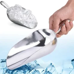 1 st aluminiumlegering kök matbuffé godis sötsaker mjöl isskopa för hemmabar festbruk ny