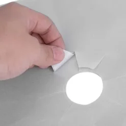 4 st. brännarskydd för gasspis, non-stick oljeskyddsmatta, köksredskap (silver)