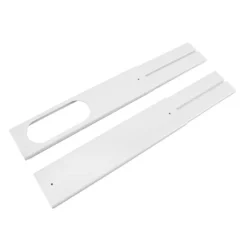 4 st. fönsterkit för bärbara luftkonditioneringsapparater, justerbara fönstertätningspaneler för hemmakontor, 16,9 till 55 tum