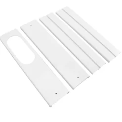 4 st. fönsterkit för bärbara luftkonditioneringsapparater, justerbara fönstertätningspaneler för hemmakontor, 16,9 till 55 tum