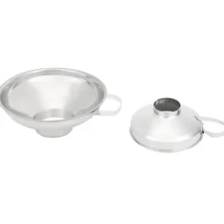 2 st hushålls rostfritt stål bred mun konserveringstratt kopp hopprar kökstillbehör