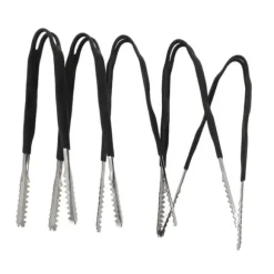 5 st Kökstång i rostfritt stål Non Stick Matlagning Grillning Mattång Anti-Slip Grip Mini Tång 15cm / 5.9in