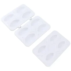 2 st köttbulleform manuell köttfärslimpaform processor tillverkare DIY press fyllning matlagningsverktyg 4 rutnät