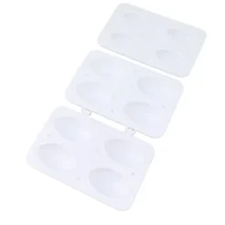 2 st köttbulleform manuell köttfärslimpaform processor tillverkare DIY press fyllning matlagningsverktyg 4 rutnät