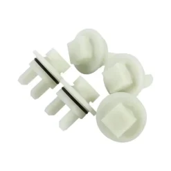 5 st. Köttkvarndelar till hemkök i plast, växelhylsa, passar till Bosch