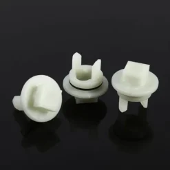 5 st. Köttkvarndelar till hemkök i plast, växelhylsa, passar till Bosch