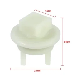 5 st. Köttkvarndelar till hemkök i plast, växelhylsa, passar till Bosch