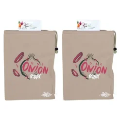 2 st lökpåsar 27 x 38 cm