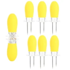 10 st majshållare grillspett kött frukt dessert tårtgafflar festporslin kökstillbehör