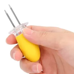 10 st majshållare grillspett kött frukt dessert tårtgafflar festporslin kökstillbehör