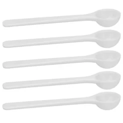 100 st plastgödselsked 2ml/1g mätsked för hög temperaturbeständighet för trädgårdsarbete