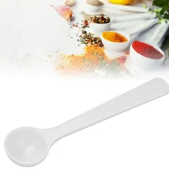 100 st plastgödselsked 2ml/1g mätsked för hög temperaturbeständighet för trädgårdsarbete