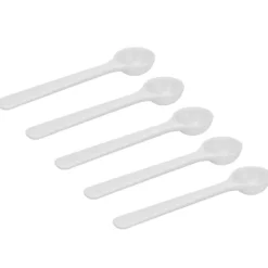 100 st plastgödselsked 2ml/1g mätsked för hög temperaturbeständighet för trädgårdsarbete