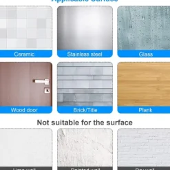 9 st starka självhäftande krokar, självhäftande väggkrokar för att hänga nycklar, handdukar, rockar, skadefria väggfästen för badrum, kök