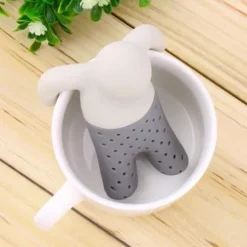 1 st Tekanna Söt tesil, silikon teinfuser Kryddfilterverktyg Tekanna tepåsar för te och kaffe Dryckesartiklar