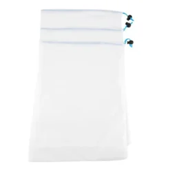 11 st återanvändbara dragskonätpåsar frukt- och grönsakspåsar förvaringsleksaker shoppingpåse