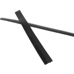 2 st. tätningslist för spishällsbänkskiva, värmebeständig, oljebeständig tätningslist för ugnsspalt (svart 21 tum)