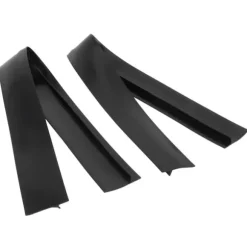 2 st. tätningslist för spishällsbänkskiva, värmebeständig, oljebeständig tätningslist för ugnsspalt (svart 21 tum)