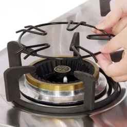 2 ST Universal Gasspishylla Gjutjärn Wokstöd Köksspisstöd