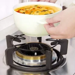 2 ST Universal Gasspishylla Gjutjärn Wokstöd Köksspisstöd