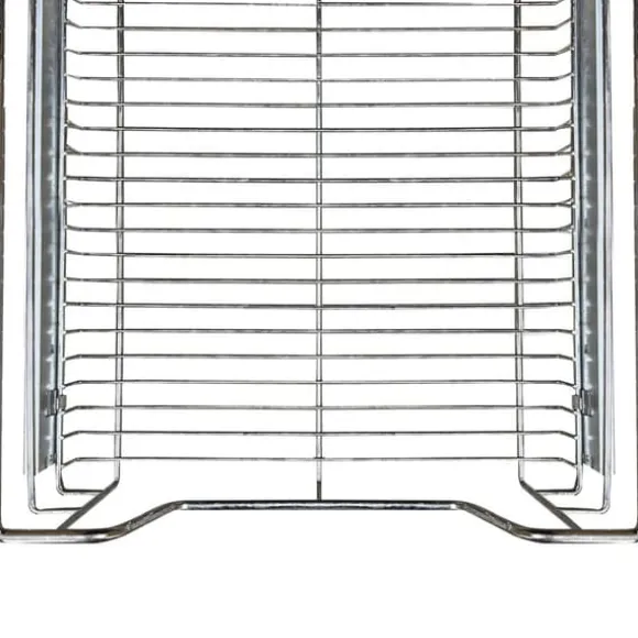 6 st Utdragbara Trådkorgar i Rostfritt Stål - 50 cm (B) med Mjuk Stängning För Skåp och Skafferier Kökslådor Förvaring 430 mm D x 397 mm B x 140 mm H | CDON
