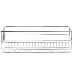 6 st Utdragbara Trådkorgar i Rostfritt Stål - 30 cm (B) med Mjuk Stängning För Skåp och Skafferier Kökslådor Förvaring 430 mm D x 197 mm B x 140 mm H | CDON