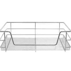 5 st Utdragbara Trådkorgar i Rostfritt Stål - 60 cm (B) med Mjuk Stängning För Skåp och Skafferier Kökslådor Förvaring 430 mm D x 497 mm B x 140 mm H | CDON